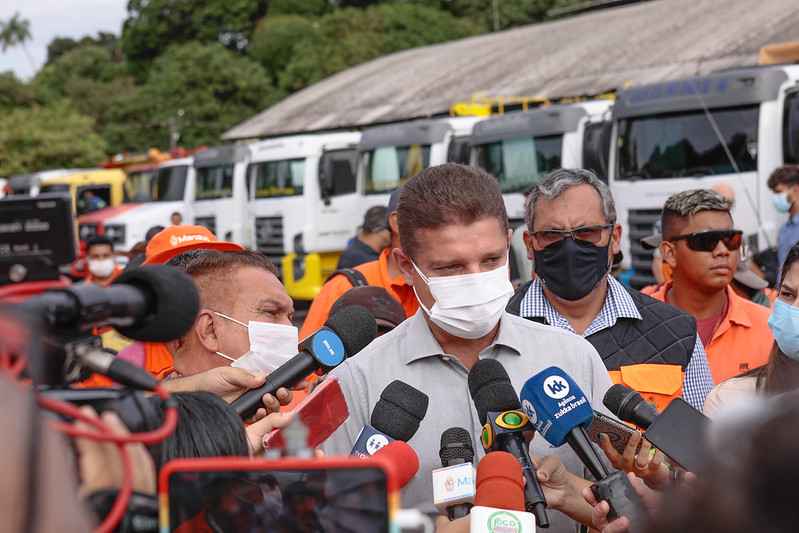 David Almeida Marcos Rotta Enchente 2022 Prefeitura de Manaus